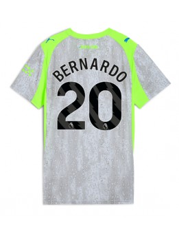 Billige Manchester City Bernardo Silva #20 Tredjedrakt Dame 2025-26 Kortermet